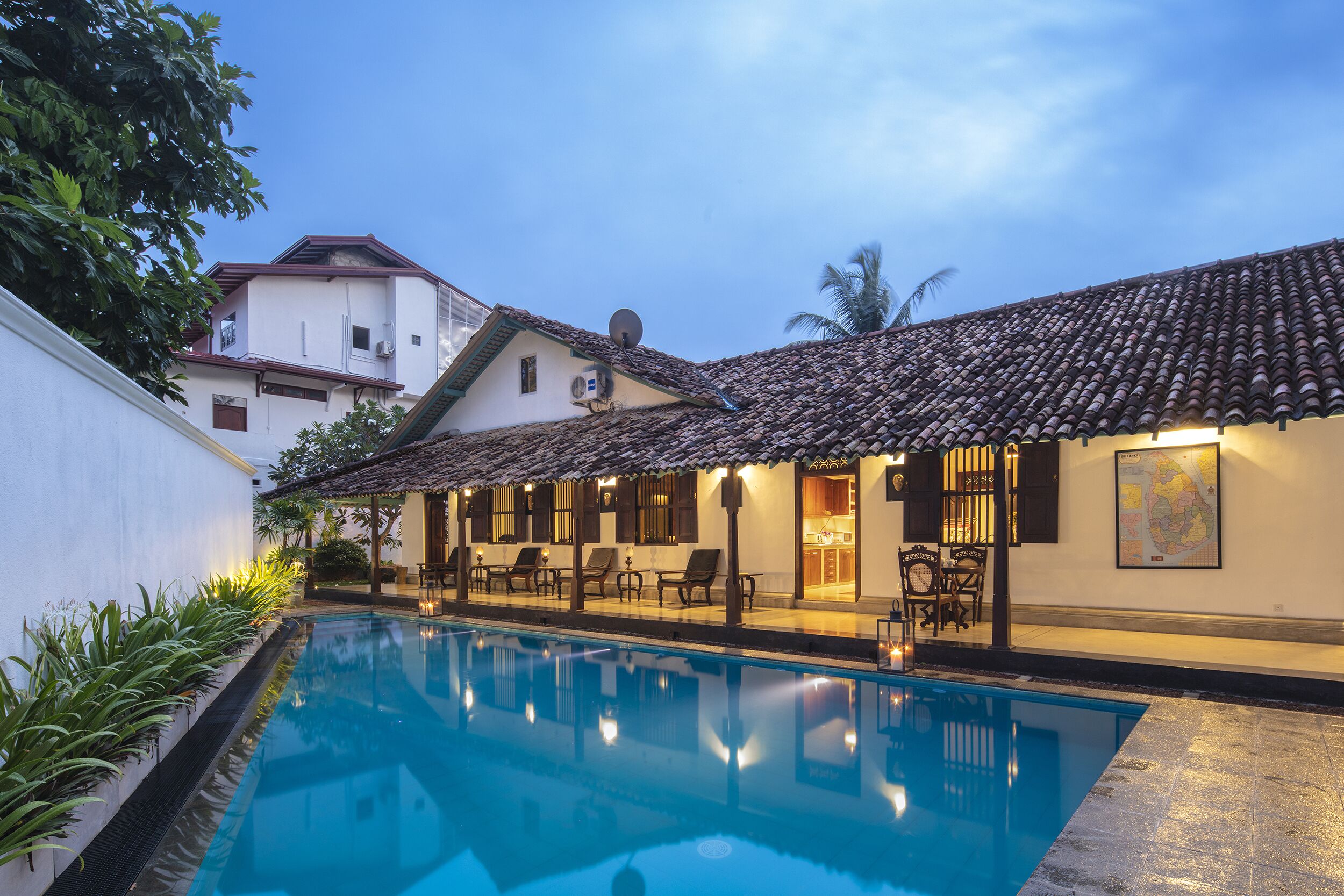  Green Casa is luxury  private villa situated in Galle.1.5 km to Galle fort.