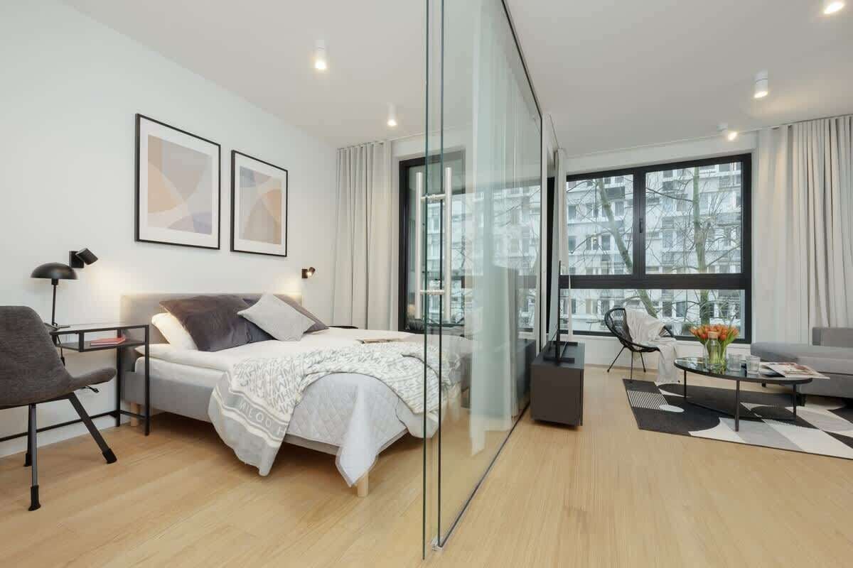 Deluxe Apartments | Balcony | Warsaw Center