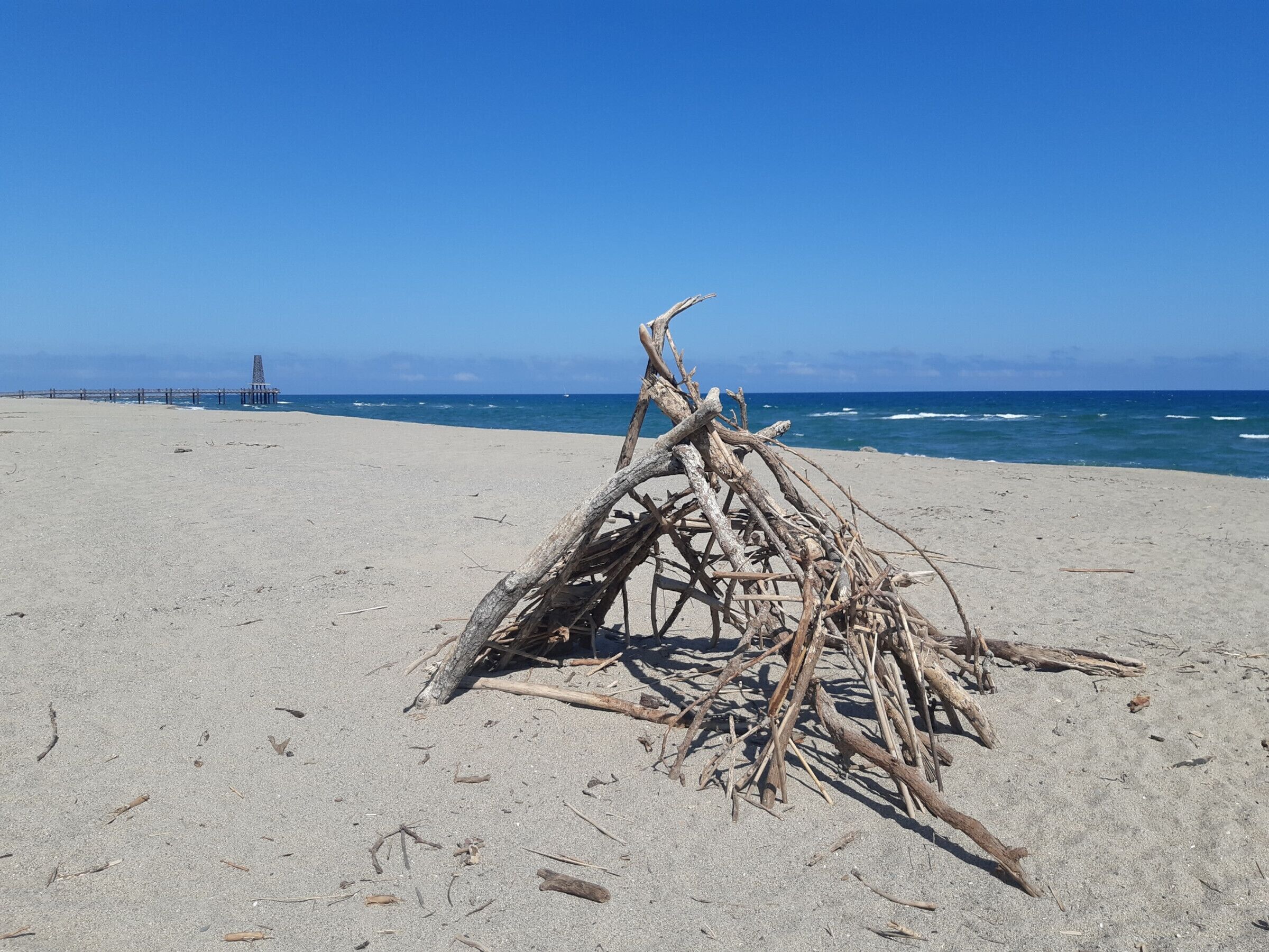 Spacious 2BR Apt, 6 Pers. with Terrace, Parking between Beach and Port