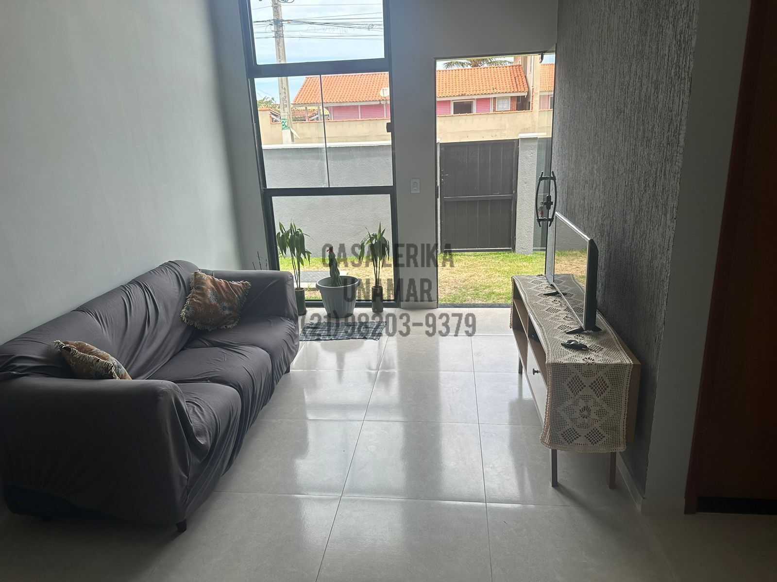 Comfortable summer house 100 steps from the beach.
