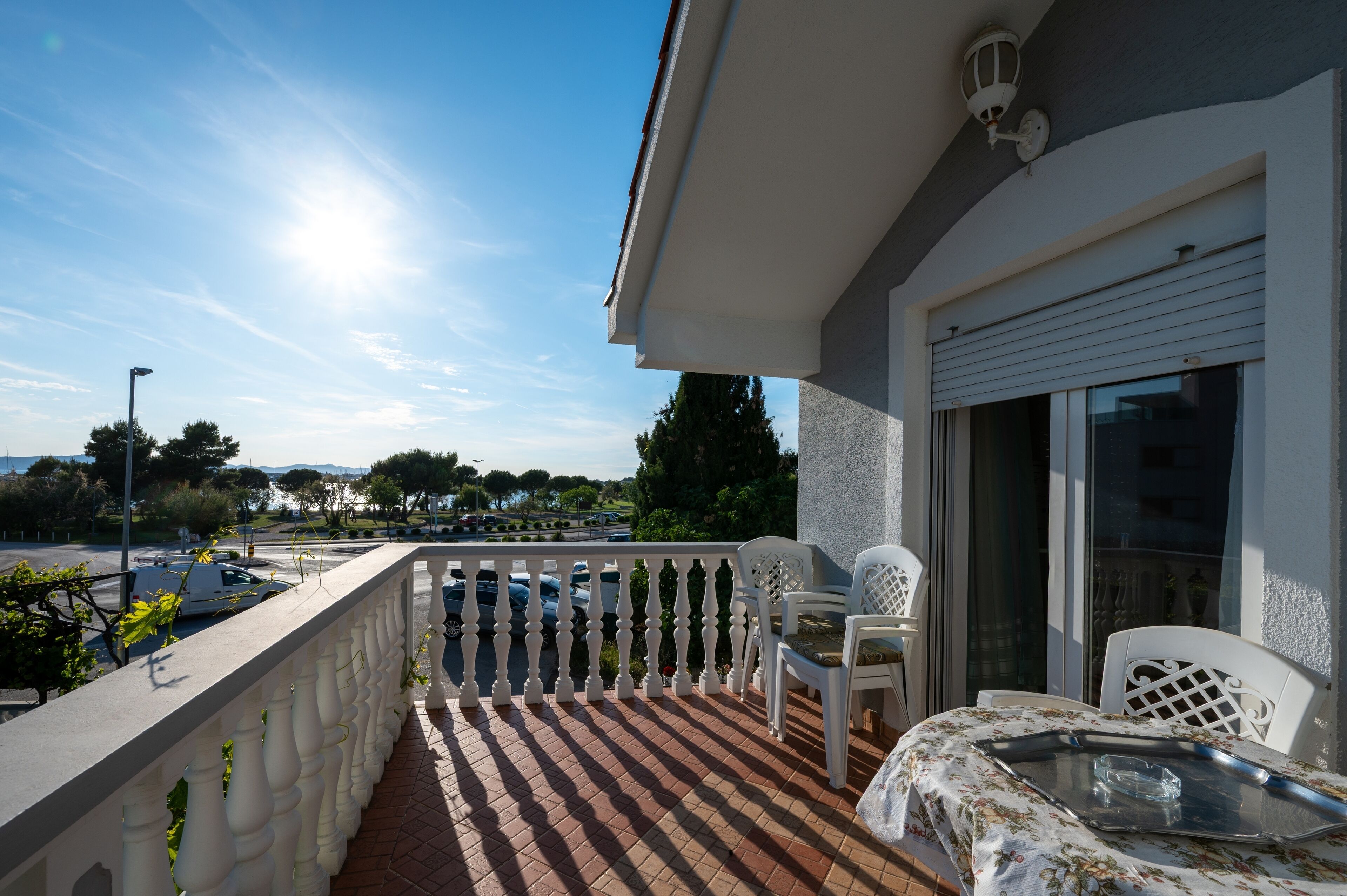 Three bedroom apartment with terrace and sea view Sukošan, Zadar (A-24601-a)