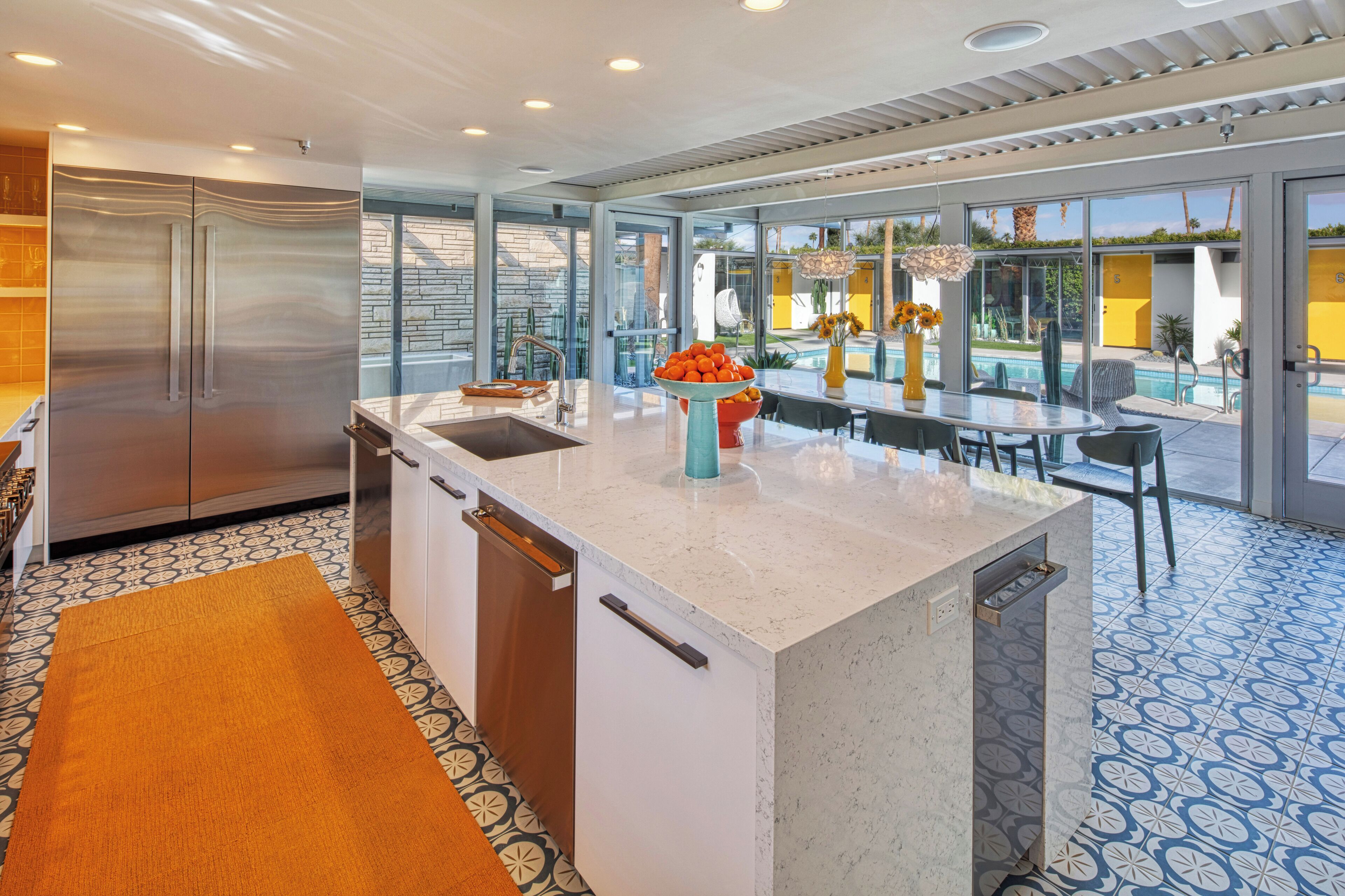 Chic Palm Springs retreat with pool, spa, and mountain views