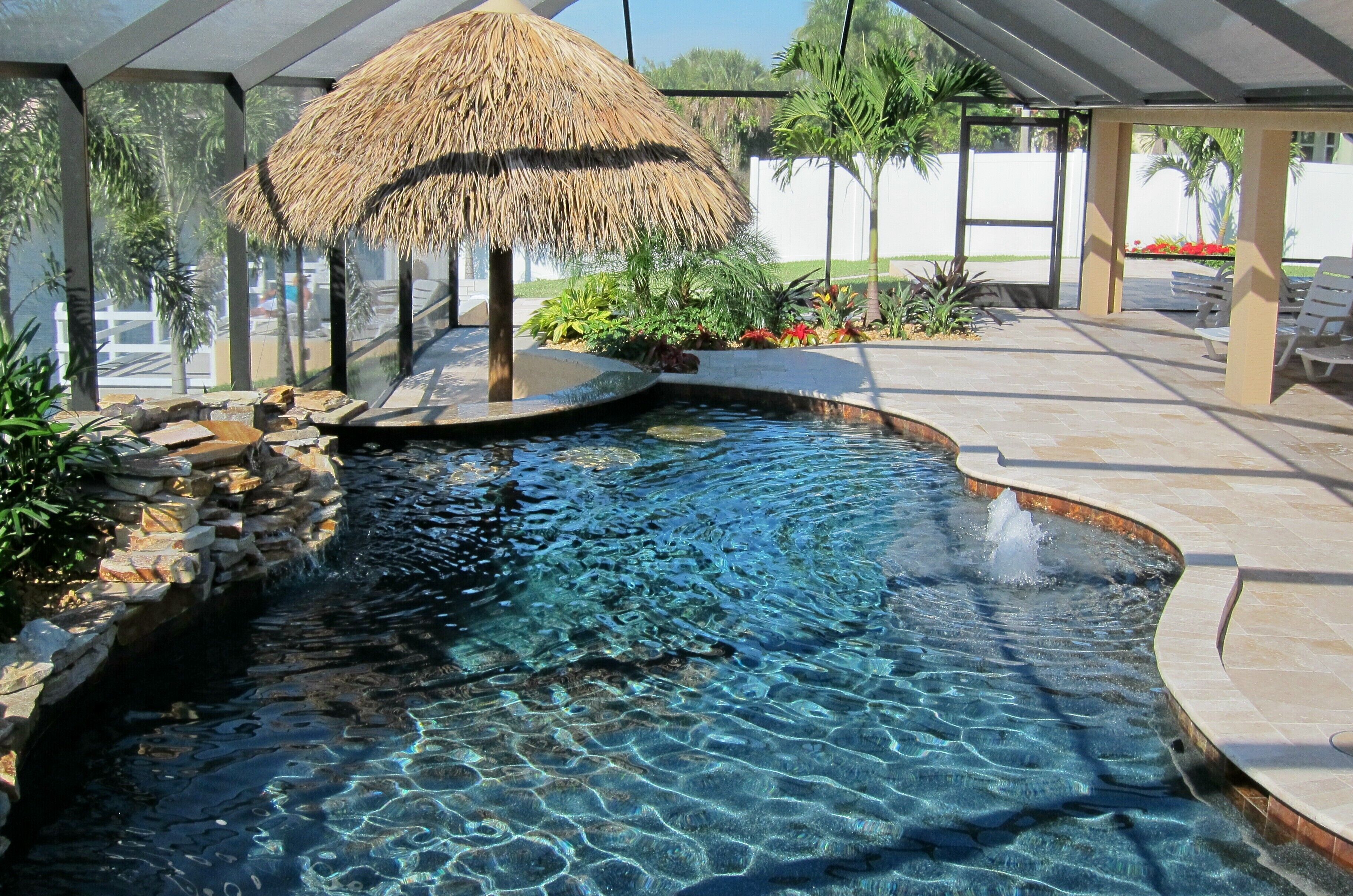 Luxury, Award-Winning Pool, All-Day Sun, Dock, Tiki Hut, Wheelchair Accessible