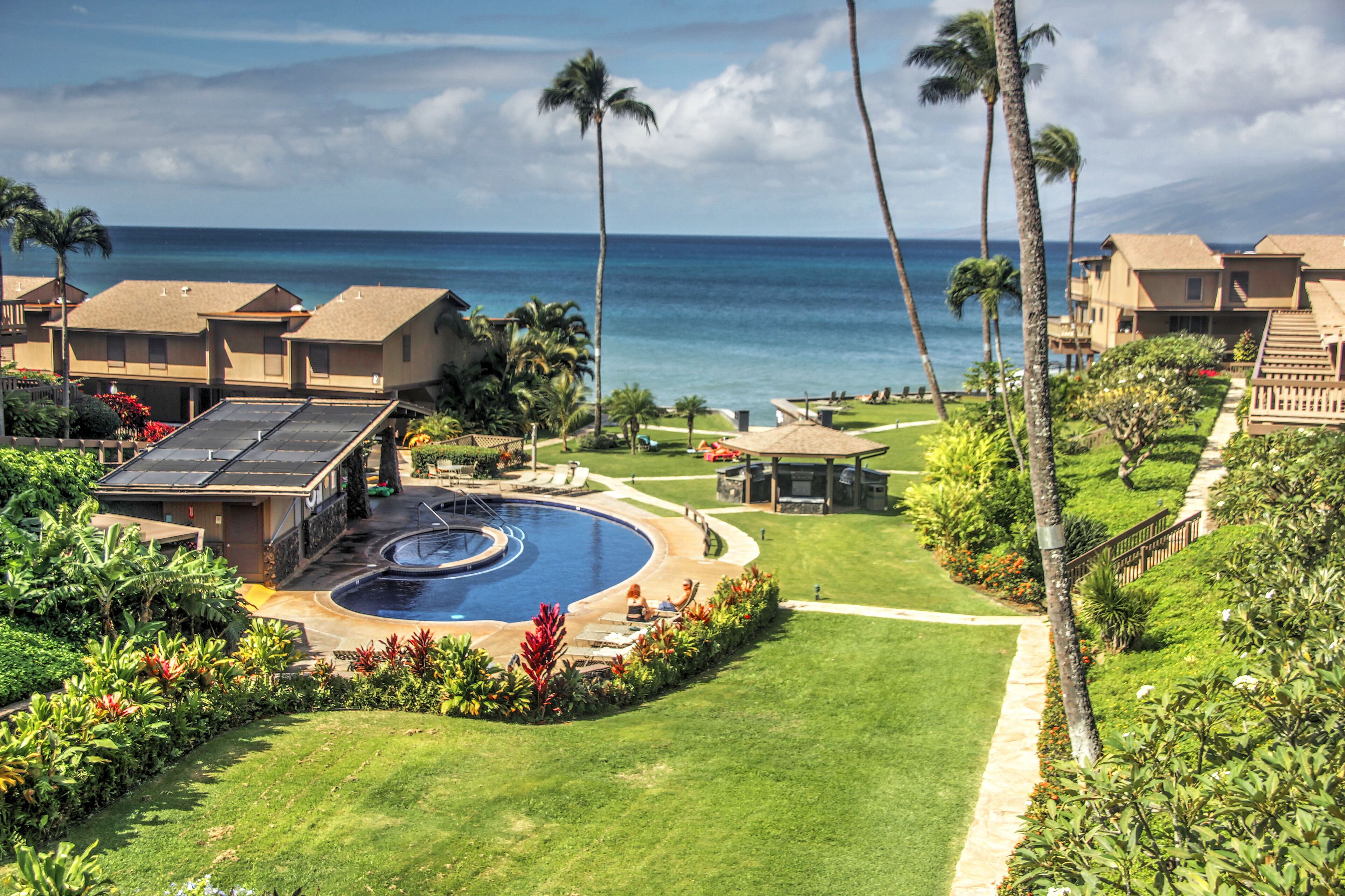 West Maui, Kahana Sunset, Ocean View with AC, Private Beach