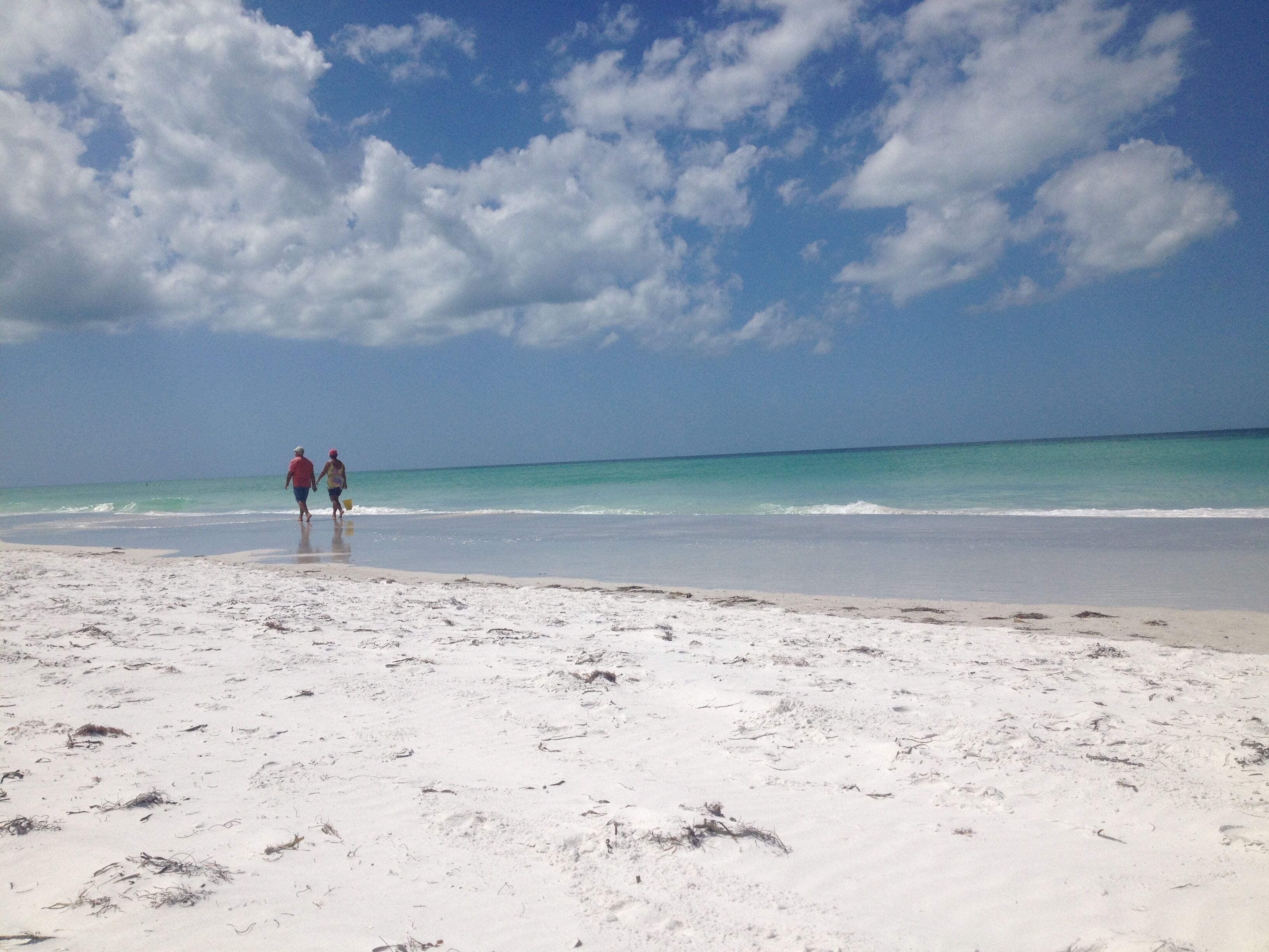 Everything inside is new and beachy! Two blocks to Bean Point Beach!