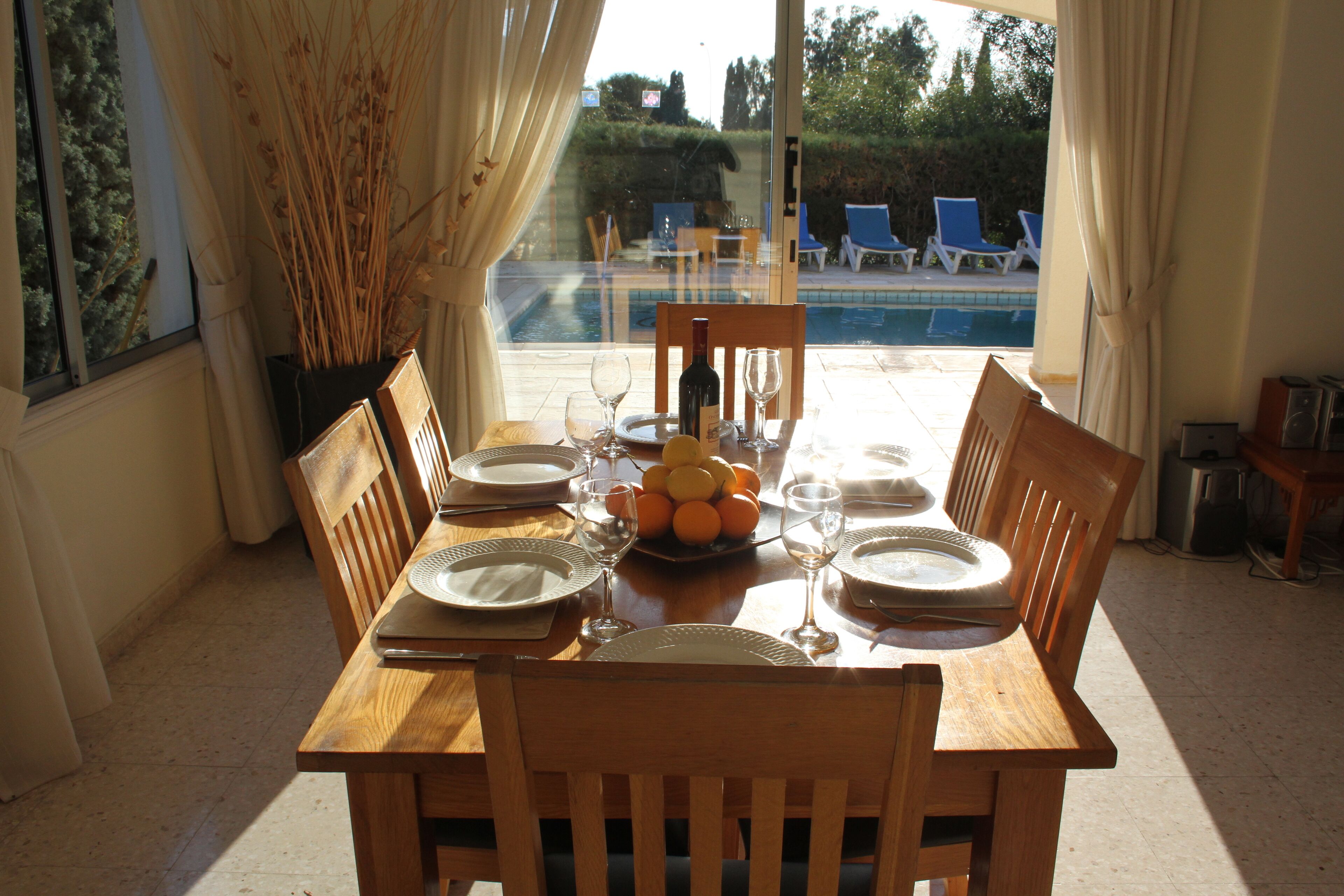 3 bed Villa With Sea Views And Solar Warmed Pool And Good Sized Garden