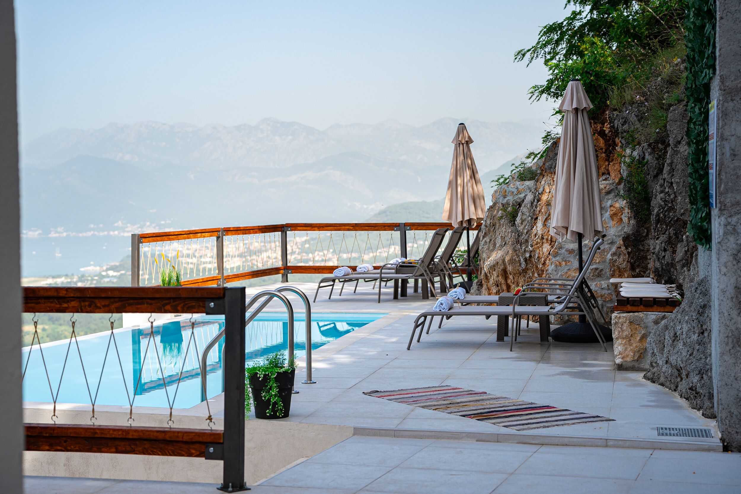 Beautiful Villa with Postcard View over Boka Bay