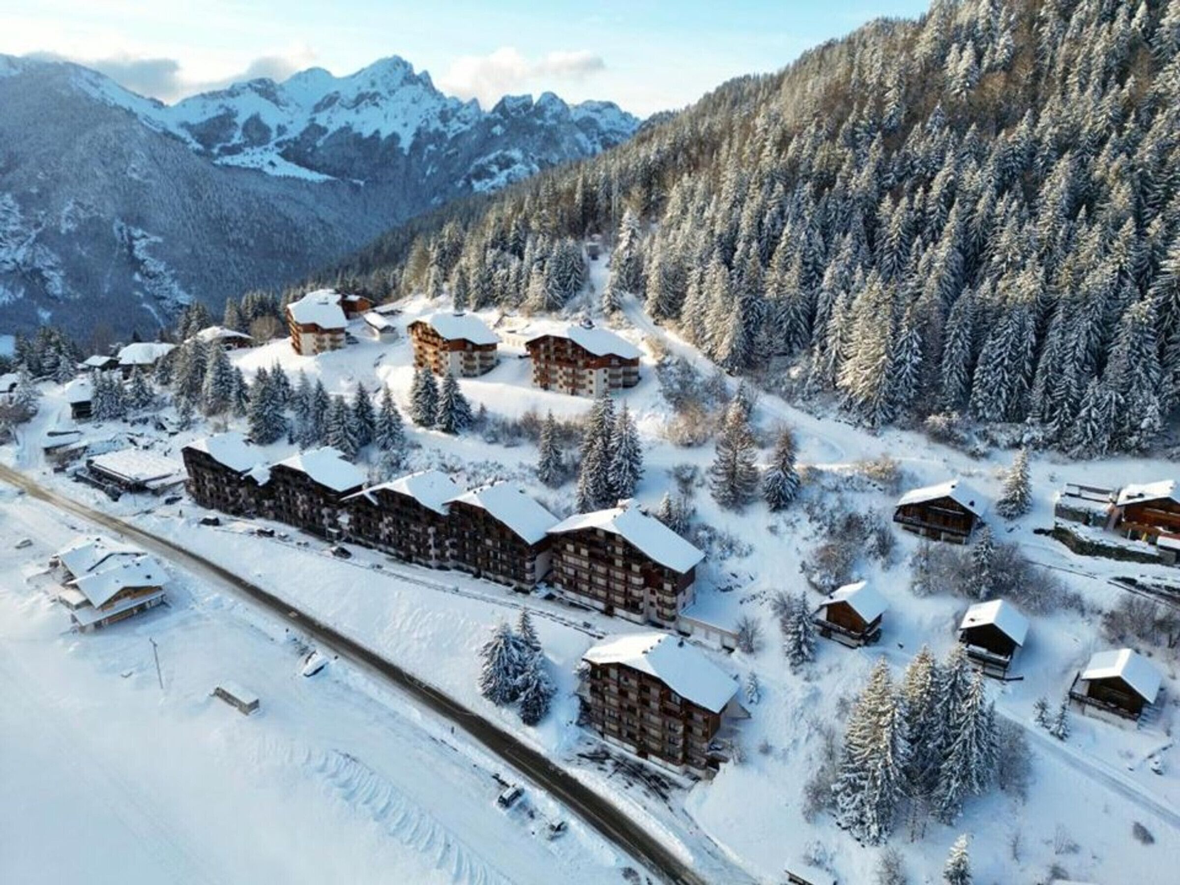 Charming studio cabin with terrace at the foot of the mountains - Le Biot