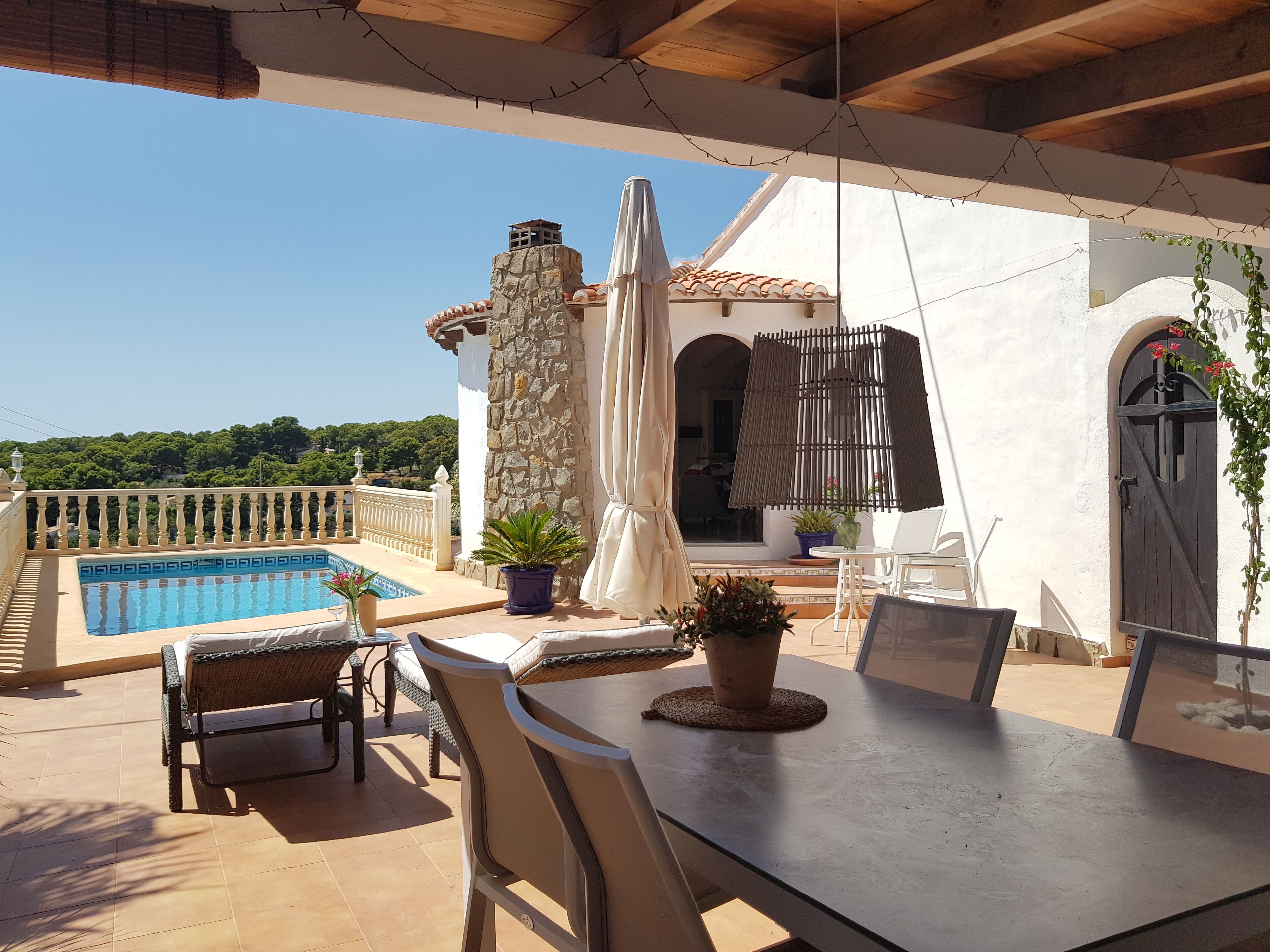 Villa in Benissa-costa with fantastic sea views, walking distance from beach