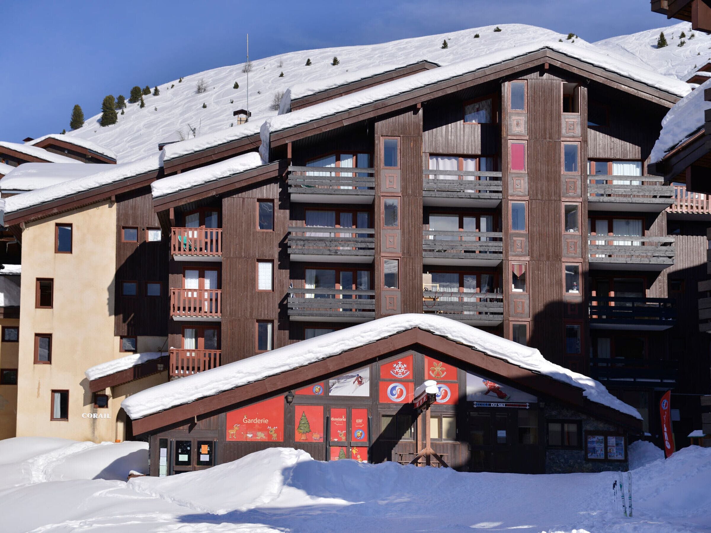 Studio at the foot of the slopes with balcony, pets allowed