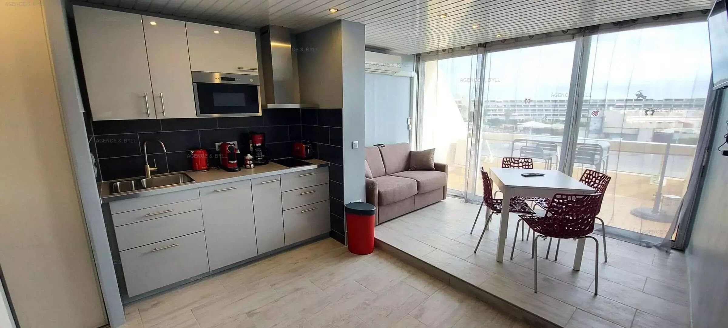 Résidence Héliopolis Building D - Heliopolis Bat. D studio 4 pers.