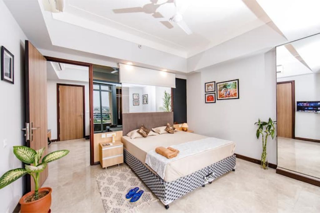 Beautifully designed 1bhk with balcony and kitchen